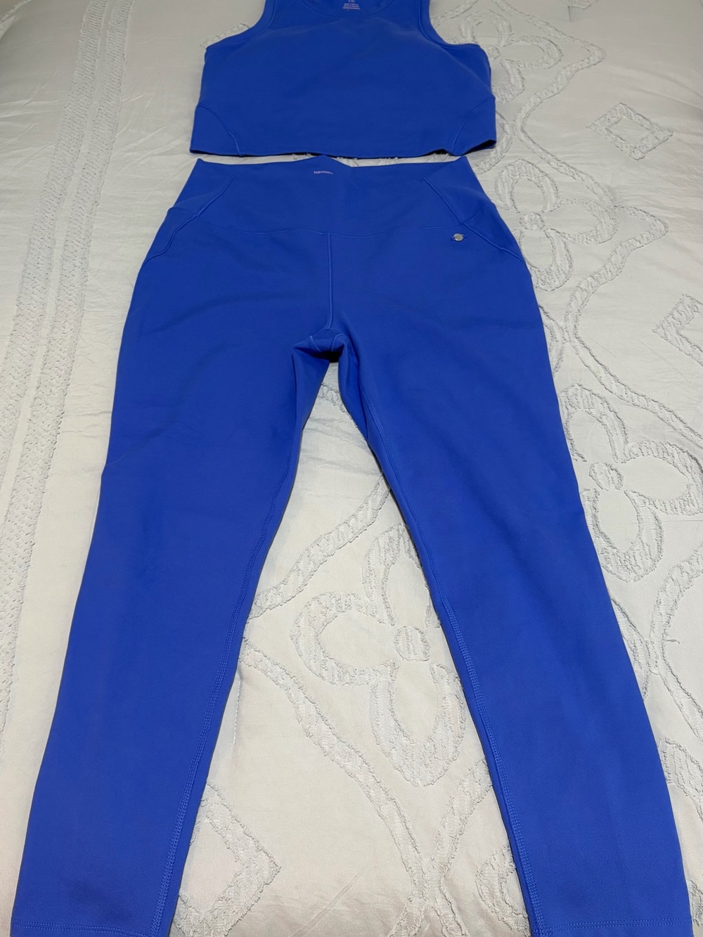 Harmony Balance High-Rise Leggings in Bright Blue